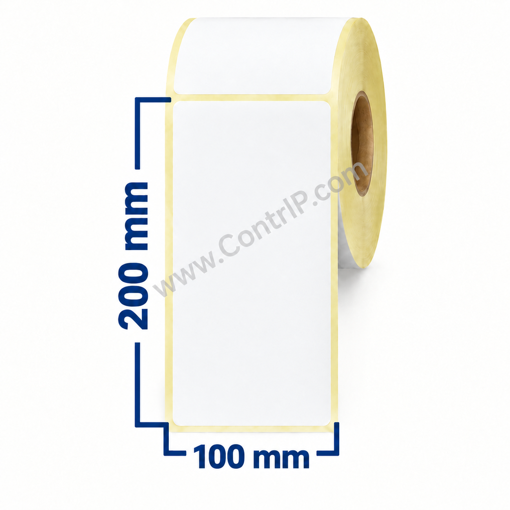 لیبل کاغذی سایز200×100