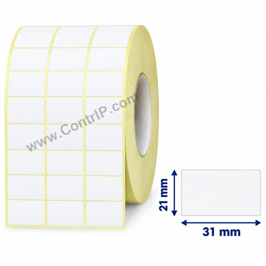 لیبل کاغذی سایز31×21